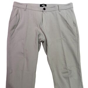 PAIGE Men's Light Gray Chinos
